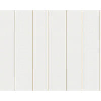 VLIESTAPETE 70/1005 cm - Goldfarben/Weiß, Kunststoff/Textil (70/1cm) - KUNSTLOFT