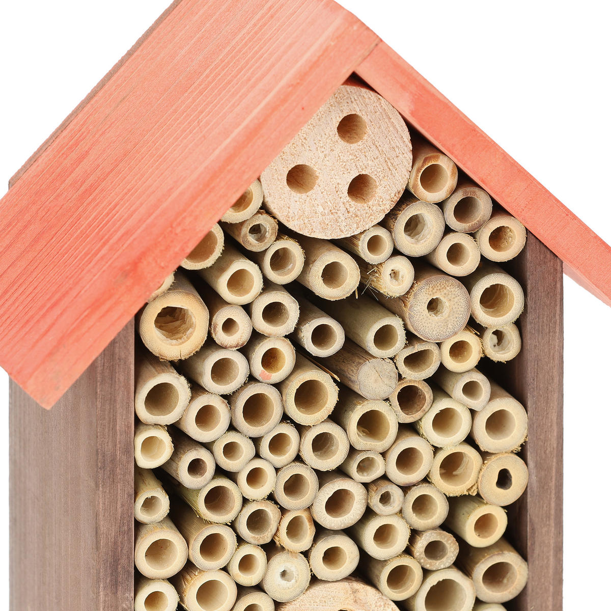 INSEKTENHOTEL - Multicolor, Holz (17/20/8.5cm) - Relaxdays