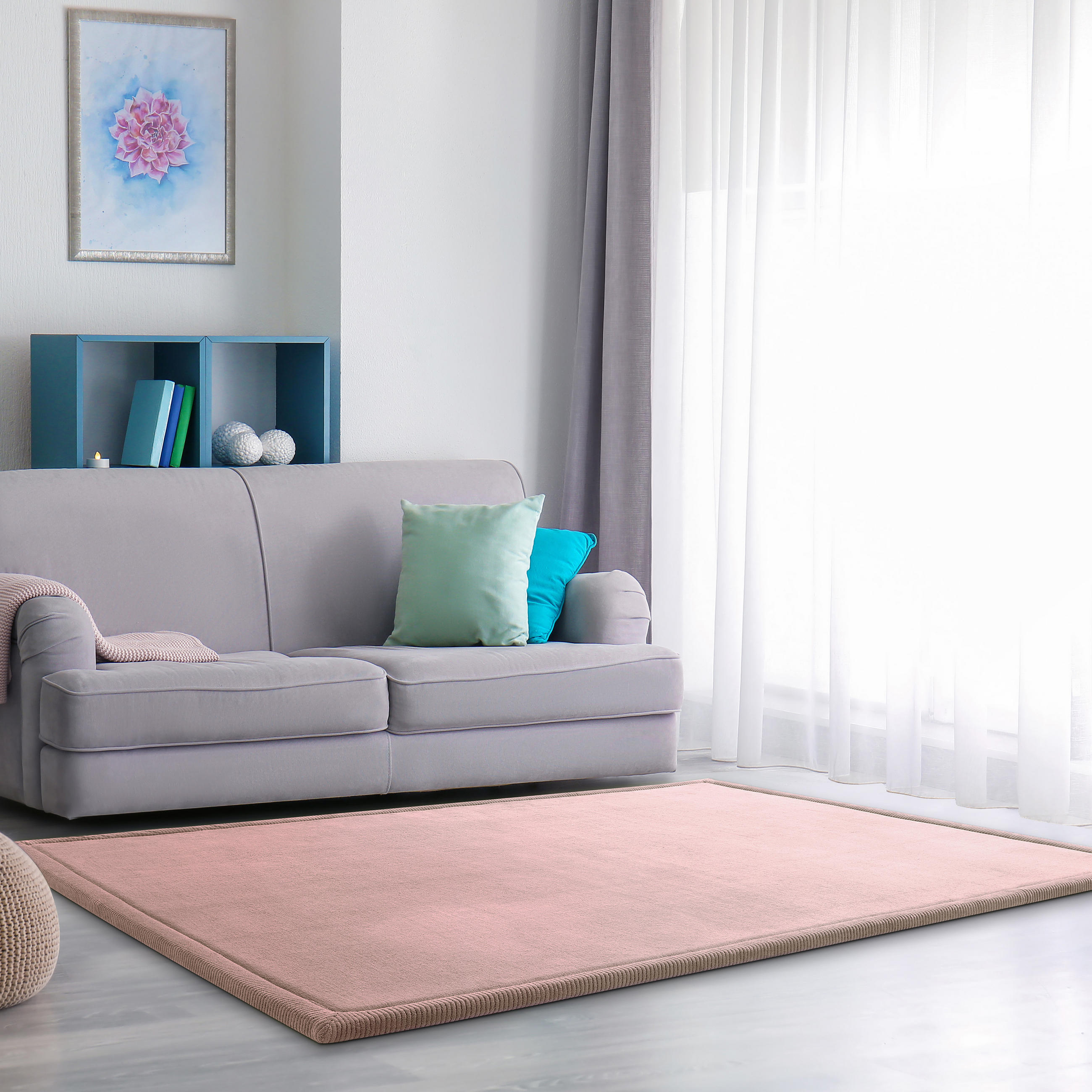 KINDERTEPPICH 200/200 cm Tatami 475 - Pink, Textil (200/200cm) - Paco Home