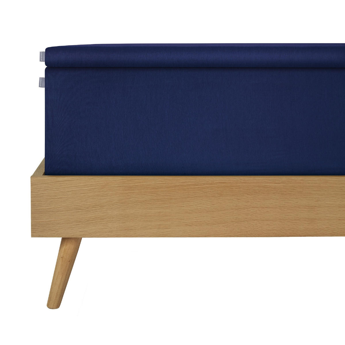 TOPPERSPANNBETTLAKEN Flexi 95 % Baumwolle, 5 % Elasthan 150x200 cm Dunkelblau - Dunkelblau, Textil (150/200cm) - SCHIESSER