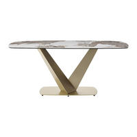 ESSTISCH - 6 Personen - Glas, Keramik - Grau, Weiß - PORELIMA - Weiß/Grau, Glas/Keramik (90/180/76cm) - Vente-Unique