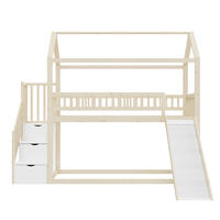 HOCHBETT Massivholz 90/200 cm Holz - Ahornfarben, Holz - Raumix