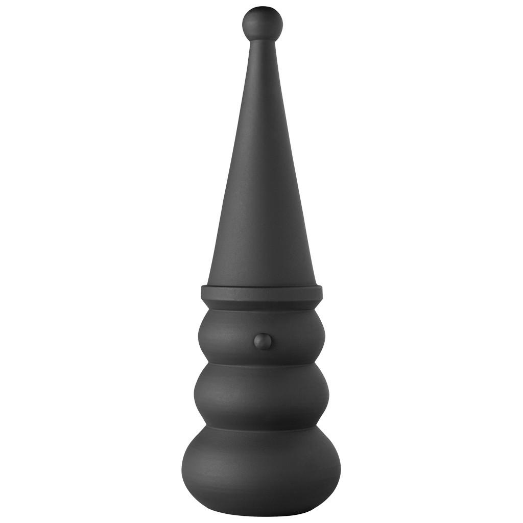 DEKOFIGUR "SCHNEEMANN" Christmas Chic schwarz 25,5 cm - Schwarz, Metall (8.2/25.5/8.2cm) - Villeroy & Boch