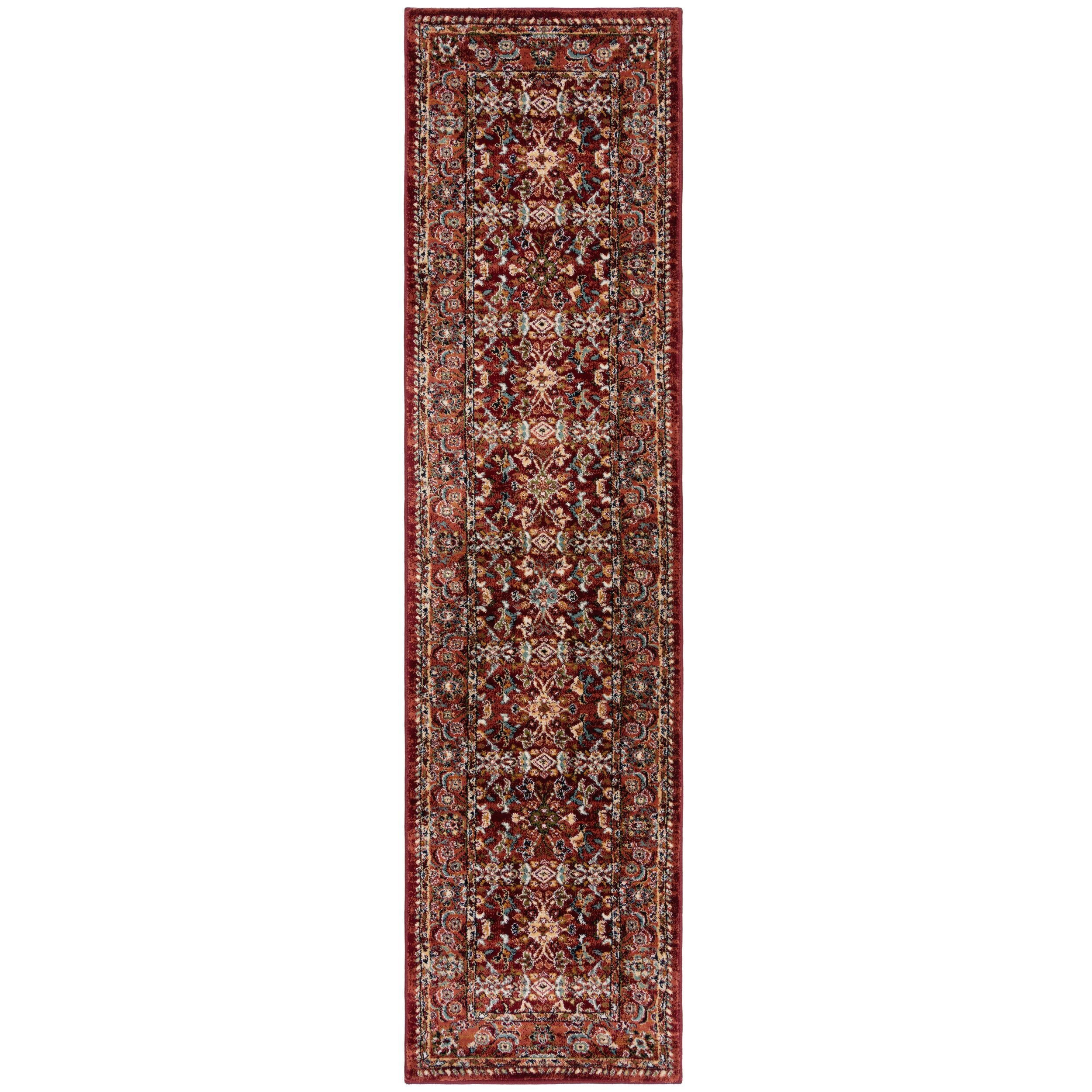 TEPPICHLÄUFER GLAZERT, im Berber-Stil, Rot, 60 x 230 cm - Rot, Textil (230/60cm) - KADIMA DESIGN