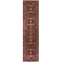 KURZFLORTEPPICH GLAZERT, im Berber-Stil, Rot, 80 x 150 cm - Rot, Textil (150/80cm) - KADIMA DESIGN