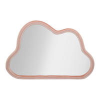 SPIEGEL Wolkenform 90/60 cm - Rosa, Holzwerkstoff (90/60/4cm) - Mauro Ferretti