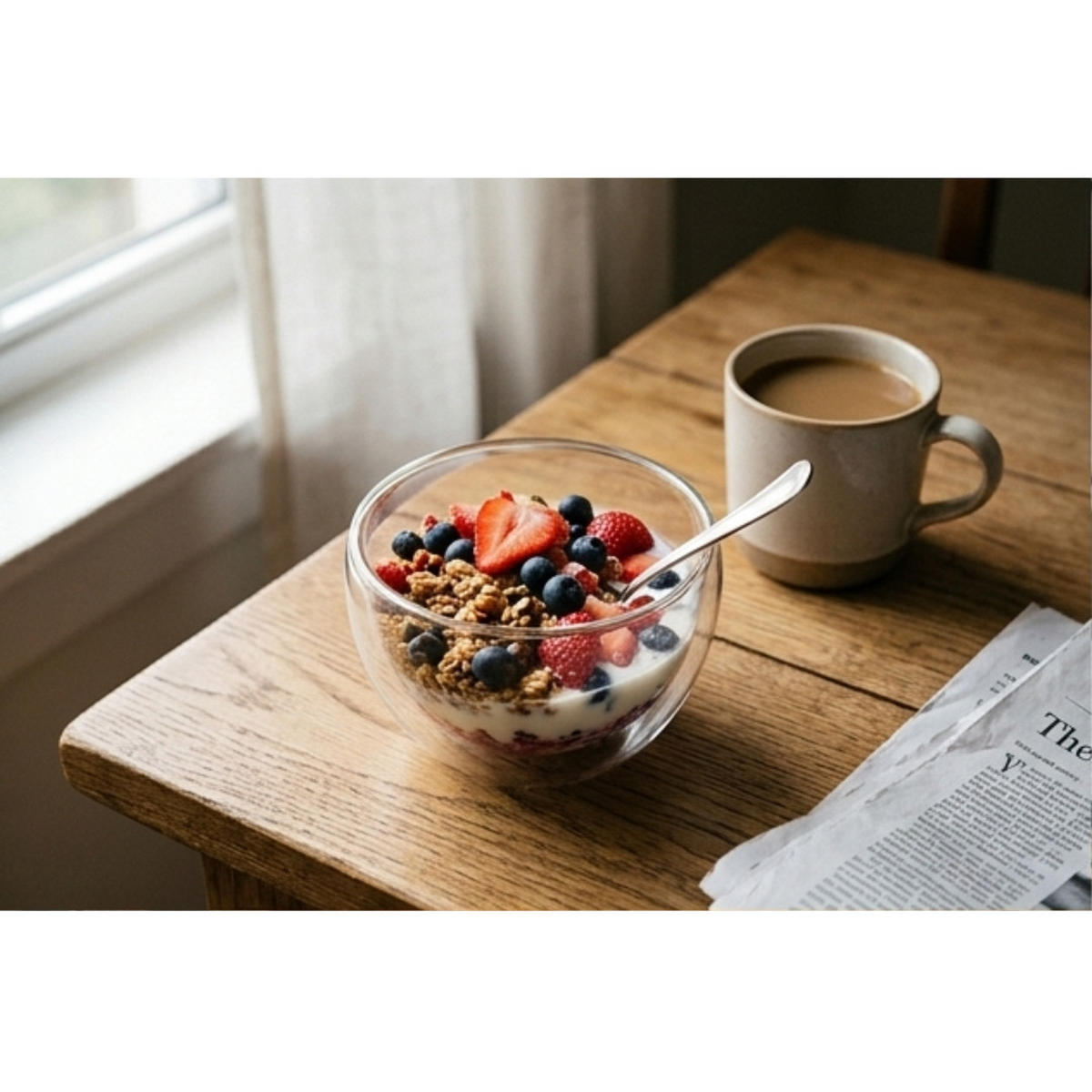 CAPPUCCINO GLÄSER DOPPELWANDIG -Klasique 6er-300ml, Doppelwand Thermogläser, Gläserset, hitzebeständig Kaffeegläser, Schwebeeffekt Glas Trinkglas - Transparent, Glas - JUNG