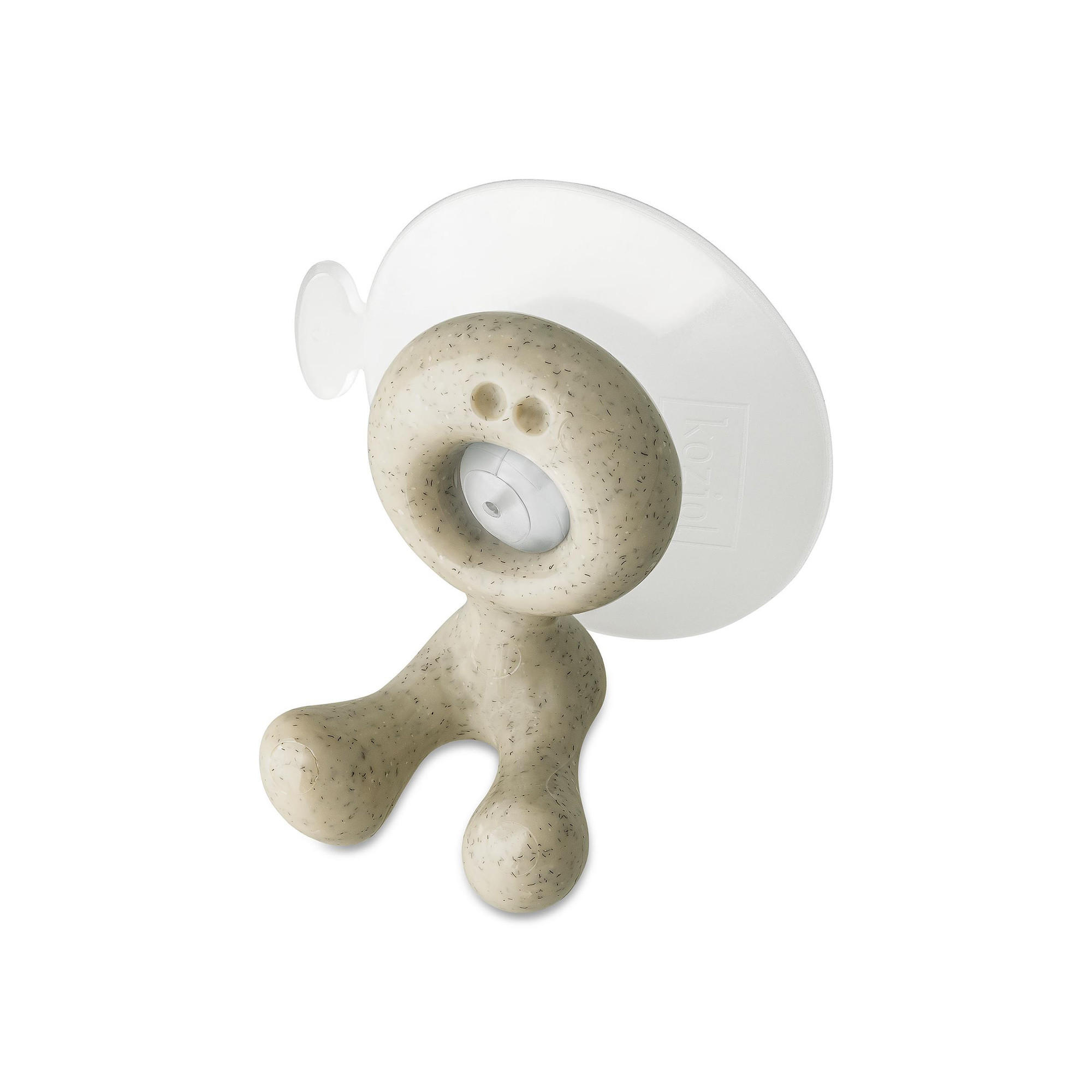 Koziol Zahnbürstenhalter Beige 4.7x5.7x3.2 cm