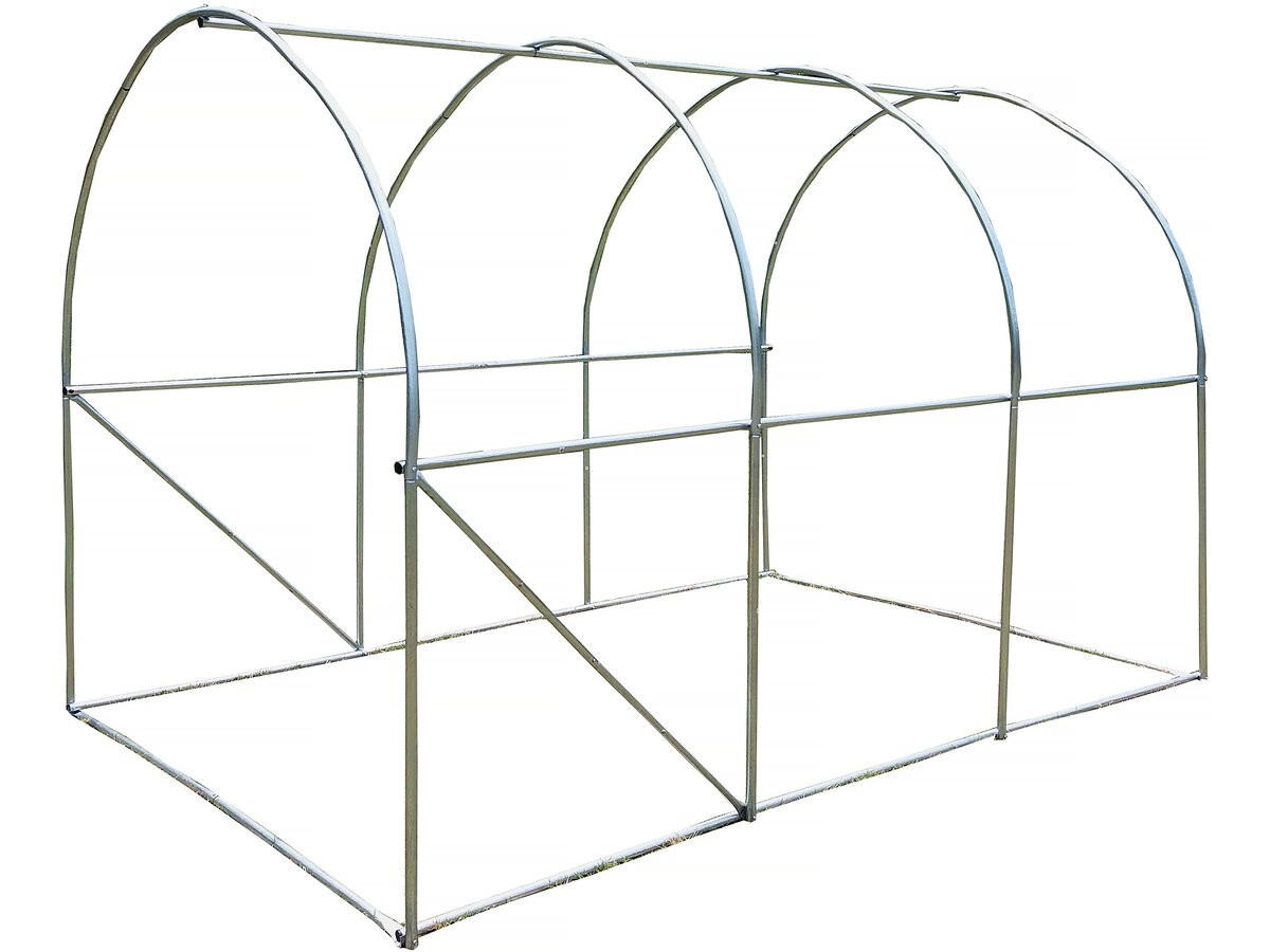 GEWÄCHSHAUSFOLIE lys Grün - Grün, Kunststoff (200/180/300cm) - Habitat Garten
