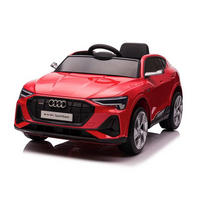 KINDER ELEKTROAUTO Audi e-tron rot - Rot, Kunststoff (108/60/47cm) - TPFLiving