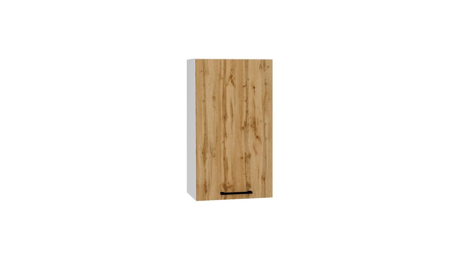 HÄNGESCHRANK W40 P/L ( S1600/22 ) – BONO – Zeitlose Küchenlösung – Gold / Eiche - Eichefarben, Holzwerkstoff (40/72/30cm) - ROYAL24_MARKT