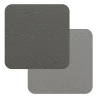 FLEXIMATS Untersetzer, 4er Set, 10x10cm, Hellgrau/Dunkelgrau - Grau, Textil (10/10cm) - Freeform