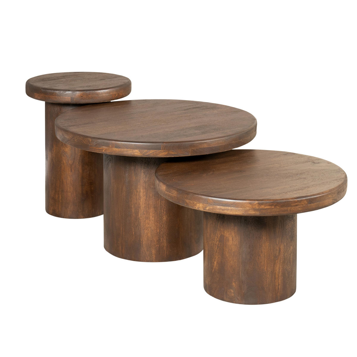 COUCHTISCH Maya Braun 70/70/45 cm - Braun, Holz (70/70/45cm) - Starfurn