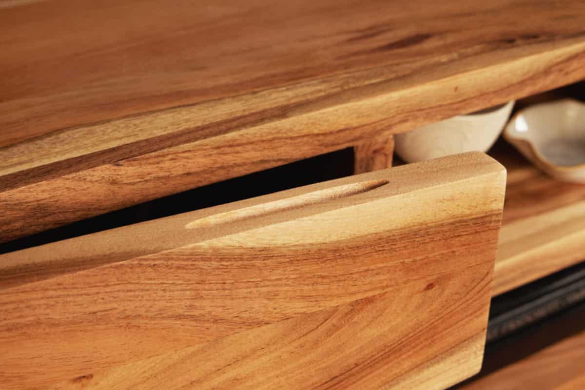 TV-LOWBOARD AMAZONAS Akazie Natur 160cm - Braun, Holz (160/30/36cm) - riess-ambiente