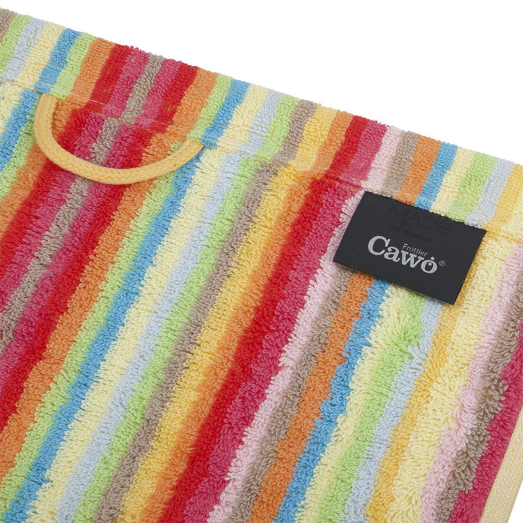 Thumbnail - Cawoe Handtuch, Mehrfarbig, Rot, Textil, Rechteckig, 50x100 cm, Oeko-Tex® Standard 100, Badtextilien, Handtücher