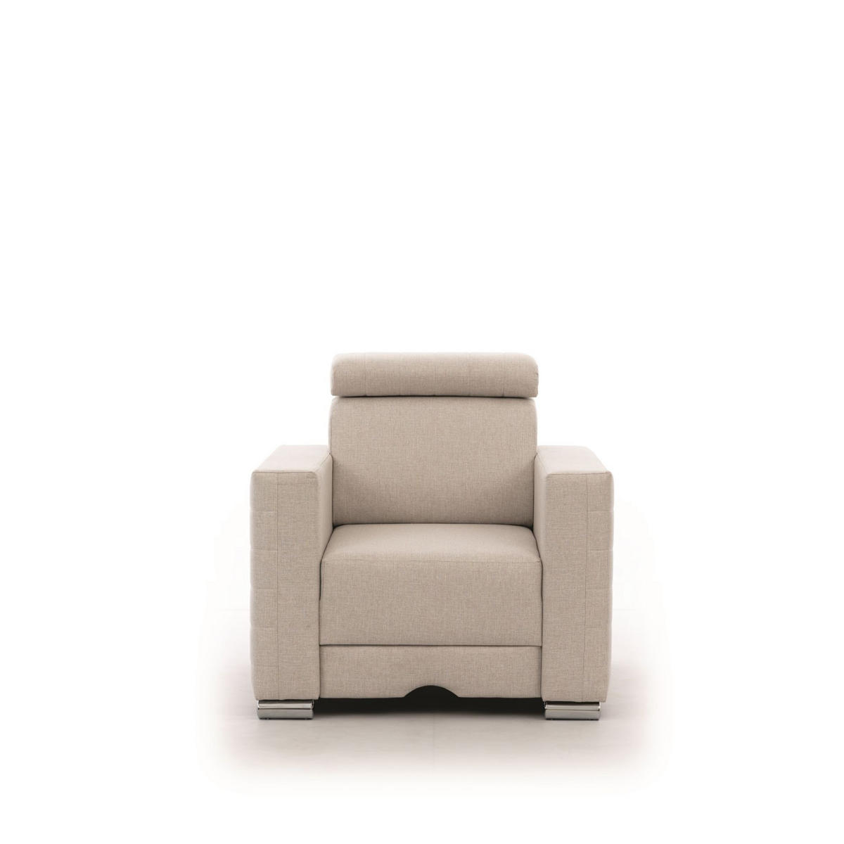 SESSEL Canton In Liverpool - Creme, Holzwerkstoff/Textil (94/92/93cm) - Fun Möbel
