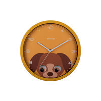 WANDUHR Peekaboo Ø30,8 cm - Gelb, Metall (30.8/1/30.8cm) - Karlsson