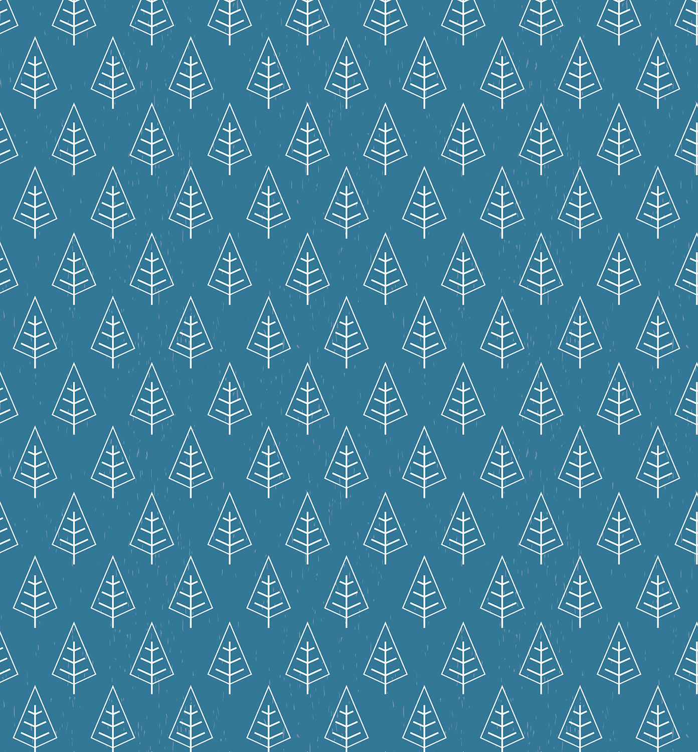VERDUNKELUNGSROLLO 130x140 cm Bäume im Regen - Weiß, Textil (130/140cm) - TULUP