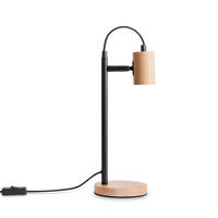 TISCHLAMPE Achim - Schwarz, Metall (13/13/35.5cm) - Paco Home