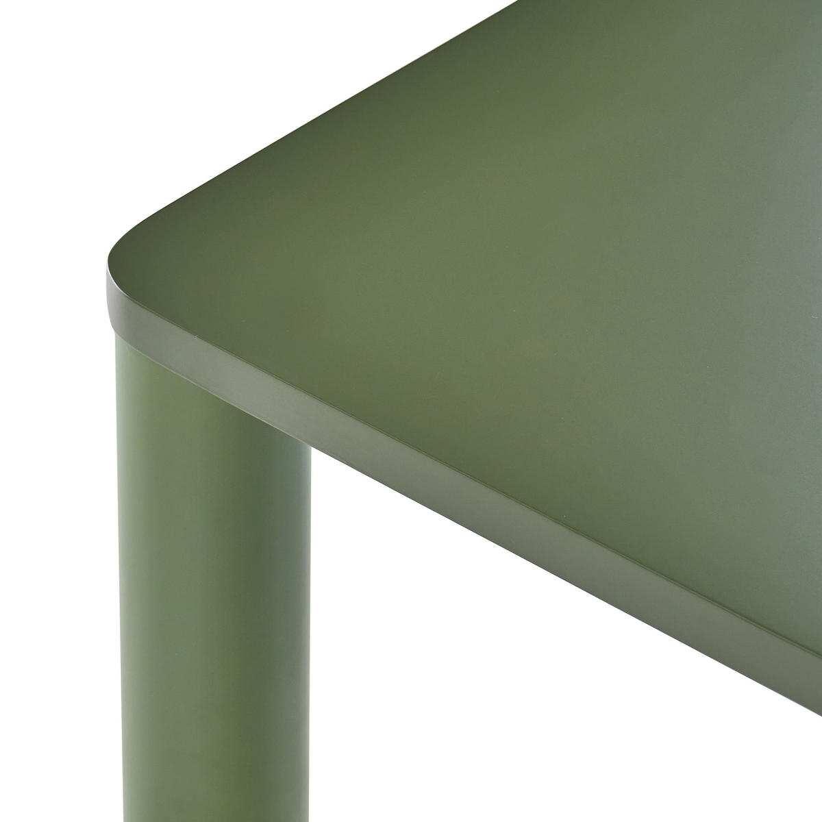 KONFERENČNÍ STOLEK Zelený Yentna - zelená barva, kompozitní dřevo (120/60/40cm) - Beliani