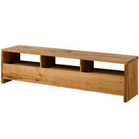 TV-BOARD Wildeiche 191x45x50 natur geölt PURE OAK #109 - Naturfarben, Holz (191/50/45cm) - Massivmoebel24
