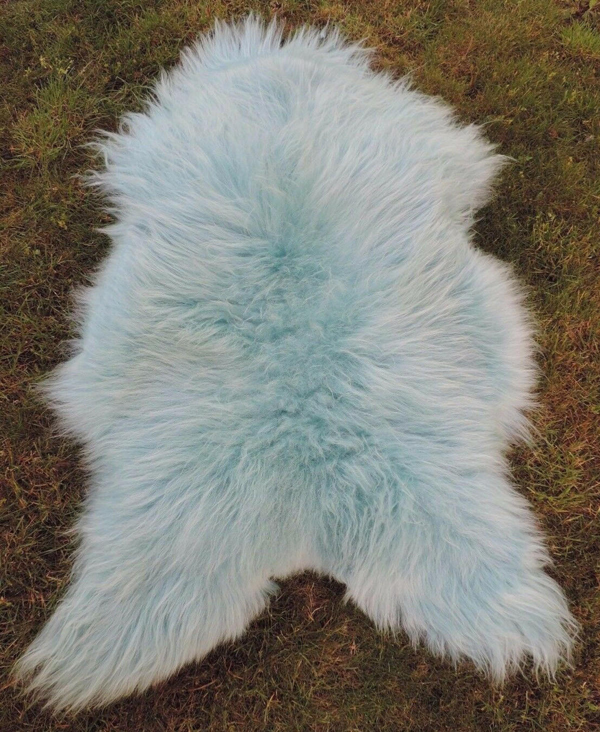 SCHAFFELL Island XL Türkis ökologisch gegerbt ca. 100 cm - Türkis, Fell (60/100cm) - Provellus