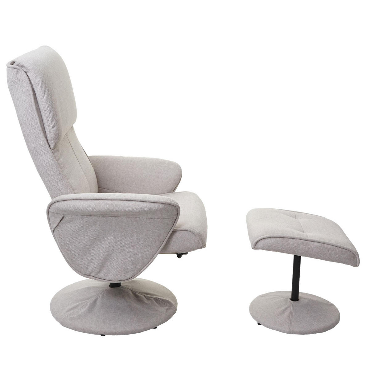 RELAXSESSEL Beige - Beige, Textil (75/114/125cm) - MCW