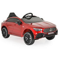 ELEKTROAUTO Mercedes-AMG CLA 45 rot 45 Bluetooth Fernbedienung vier Motoren - Rot, Kunststoff (110/52/45cm) - Moni