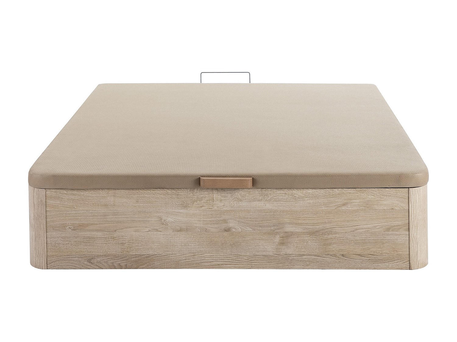 BETTGESTELL mit Bettkasten - 1 Person - holz - naturfarben hell Hestia - Naturfarben, Holz (120/200cm) - Vente-Unique