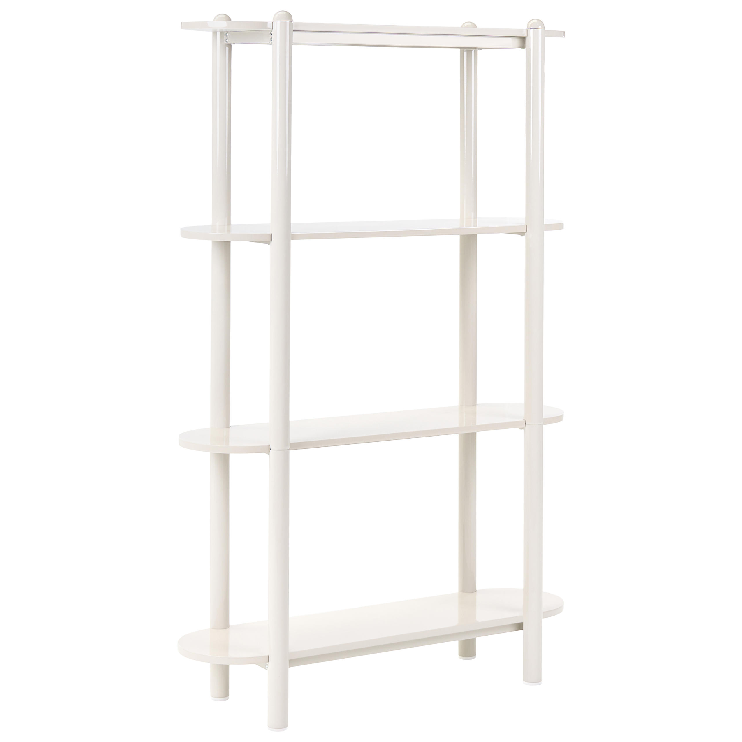 BIBLIOTECĂ cu 3 niveluri 170 cm bej Granity - bej, compozit lemnos (110/170/30cm) - Beliani