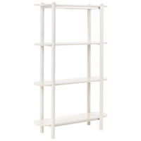 BIBLIOTECĂ cu 3 niveluri 170 cm bej Granity - bej, compozit lemnos (110/170/30cm) - Beliani