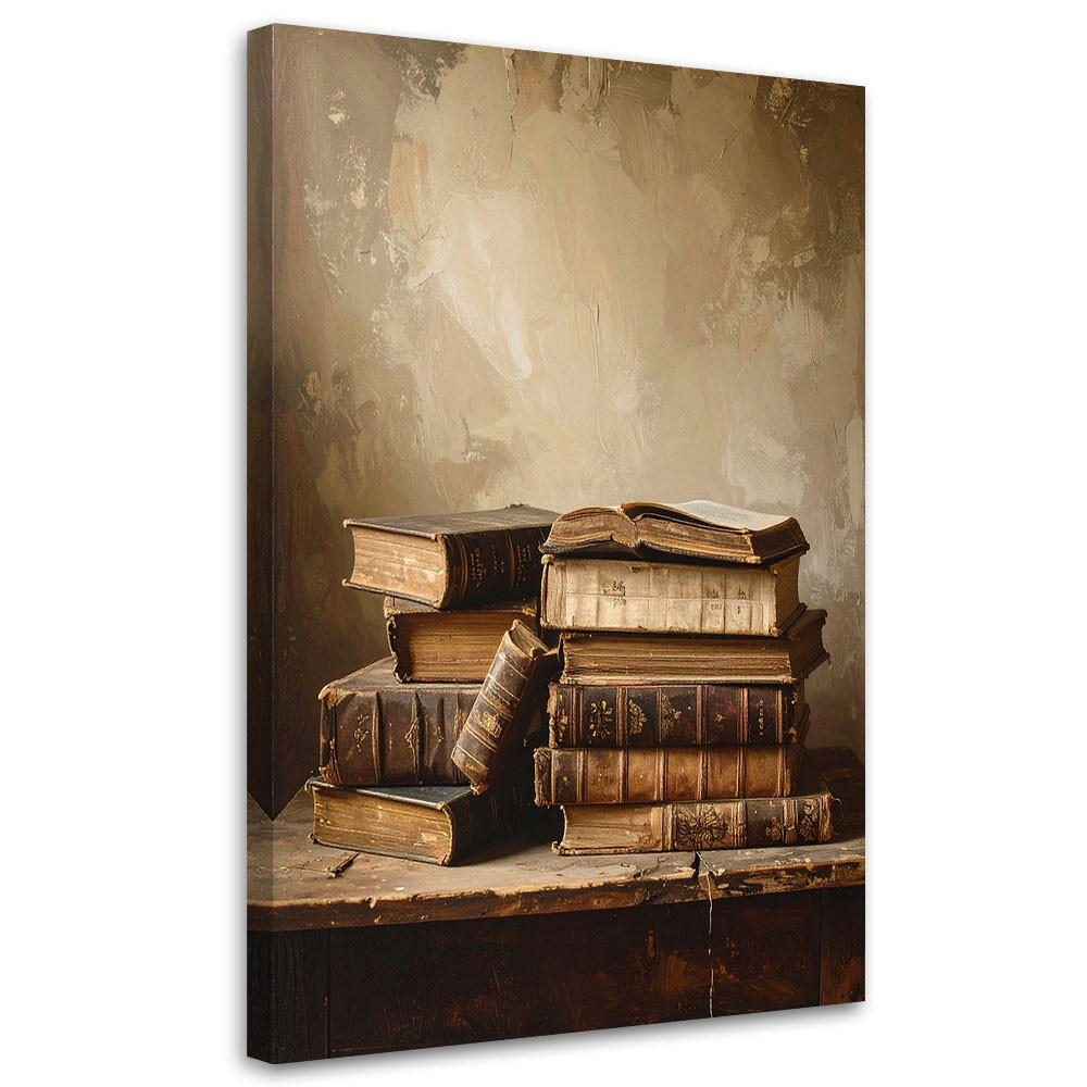 Feeby Leinwandbild Braun 80x120 cm