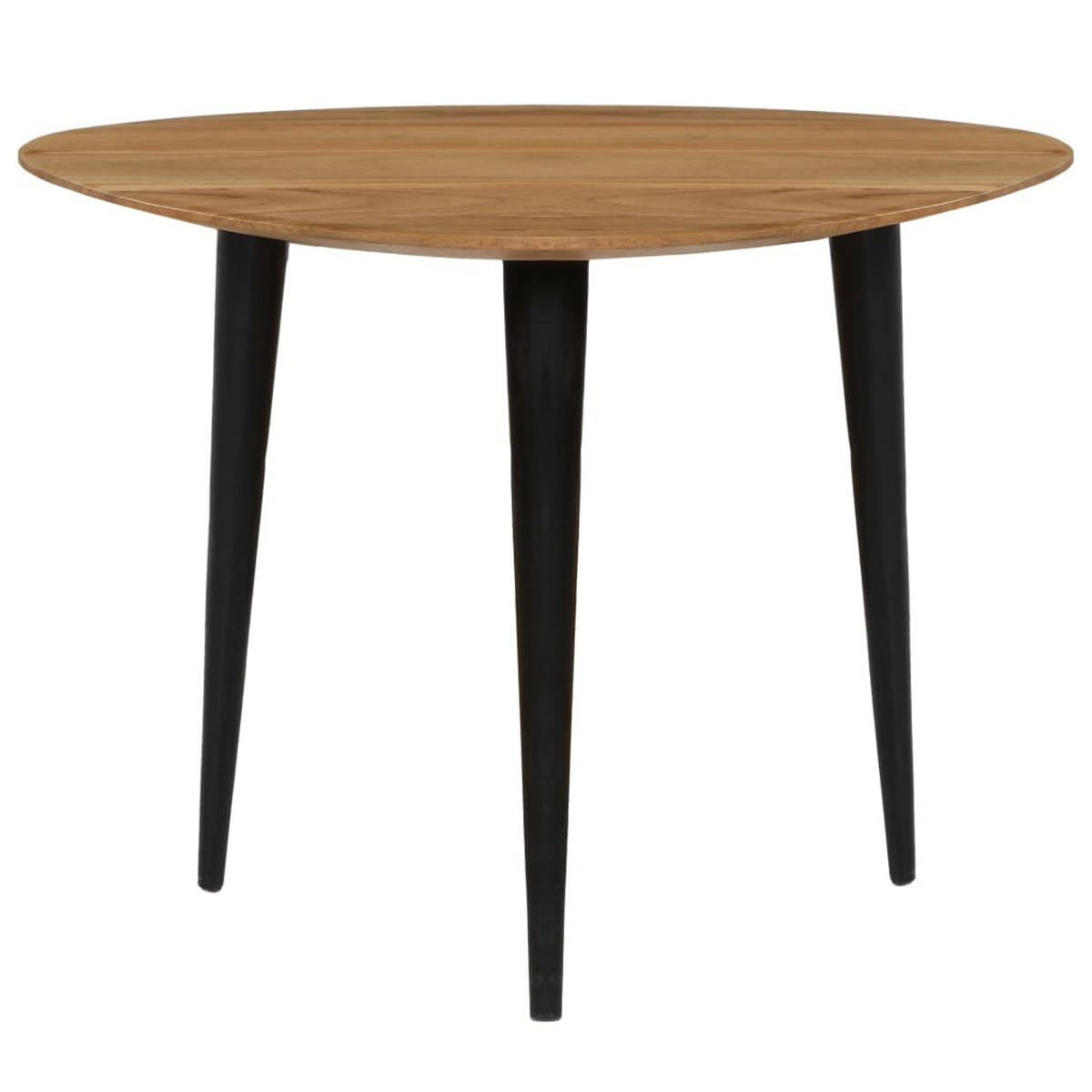 3-TLG. Couchtisch-Set Massivholz Akazie - Braun, Holz (70/70/40cm) - furnicato