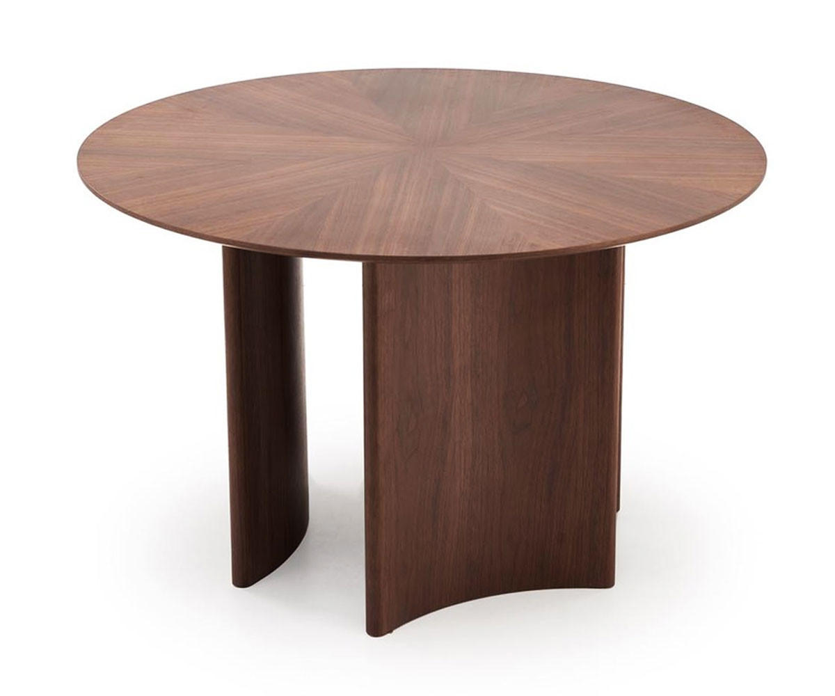 Feldmann-Wohnen Esstisch Nussbaum 120x76x120 cm