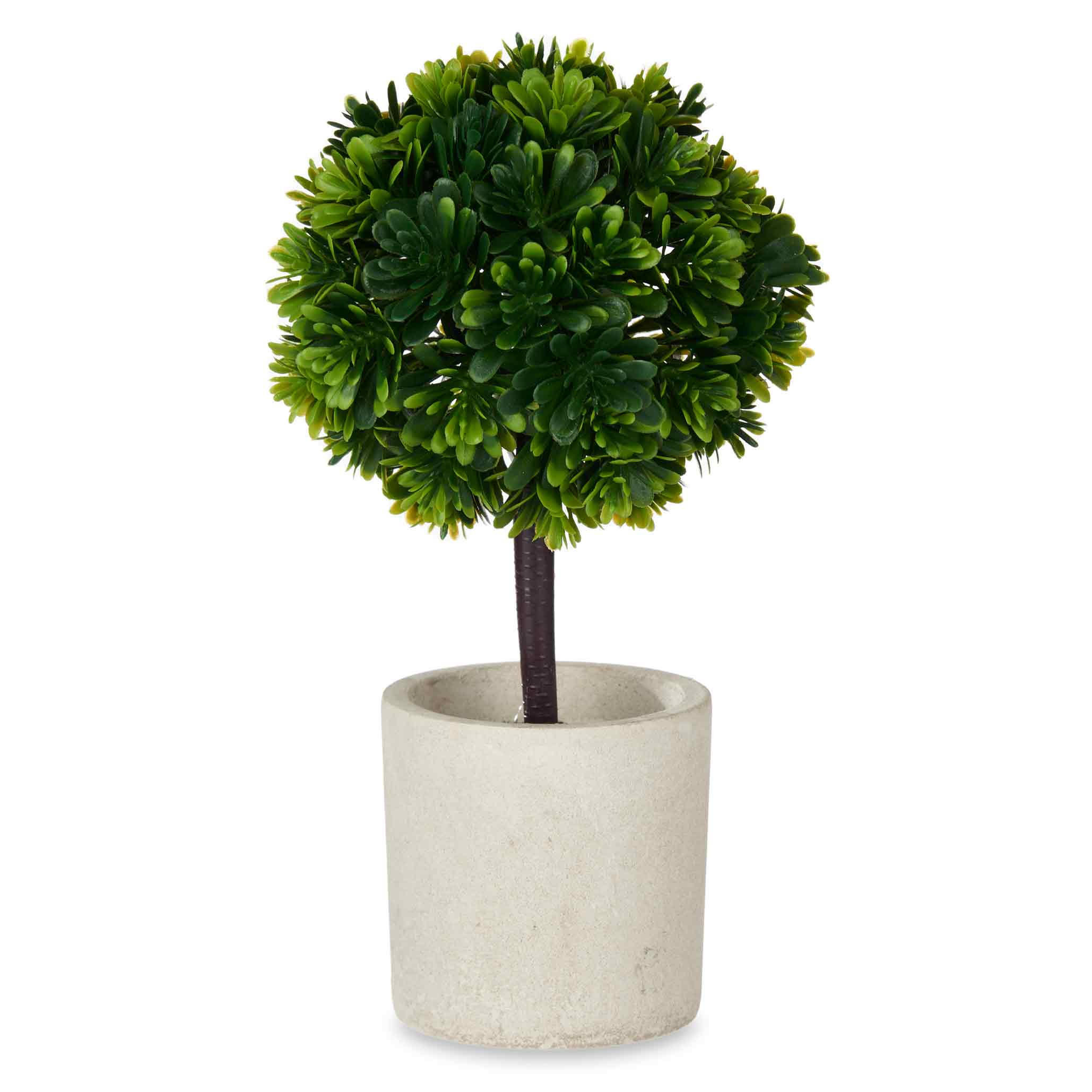 DEKORATIVE PFLANZE Keramiktopf 24 cm - Grün, Kunststoff (24cm)