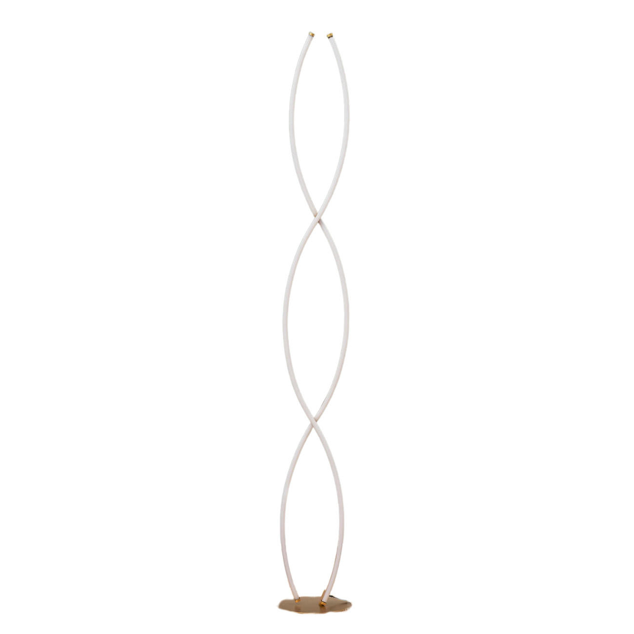 STEHLEUCHTE Orionis, Gold / Messing, 150cm - Goldfarben, Metall (150/16/150cm) - KOSILUM