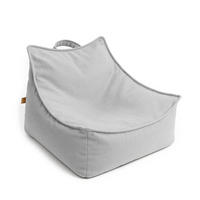 SITZSACK Outzy für Kinder, Eckig, Grau - Grau, Textil (60/35/60cm) - MeowBaby
