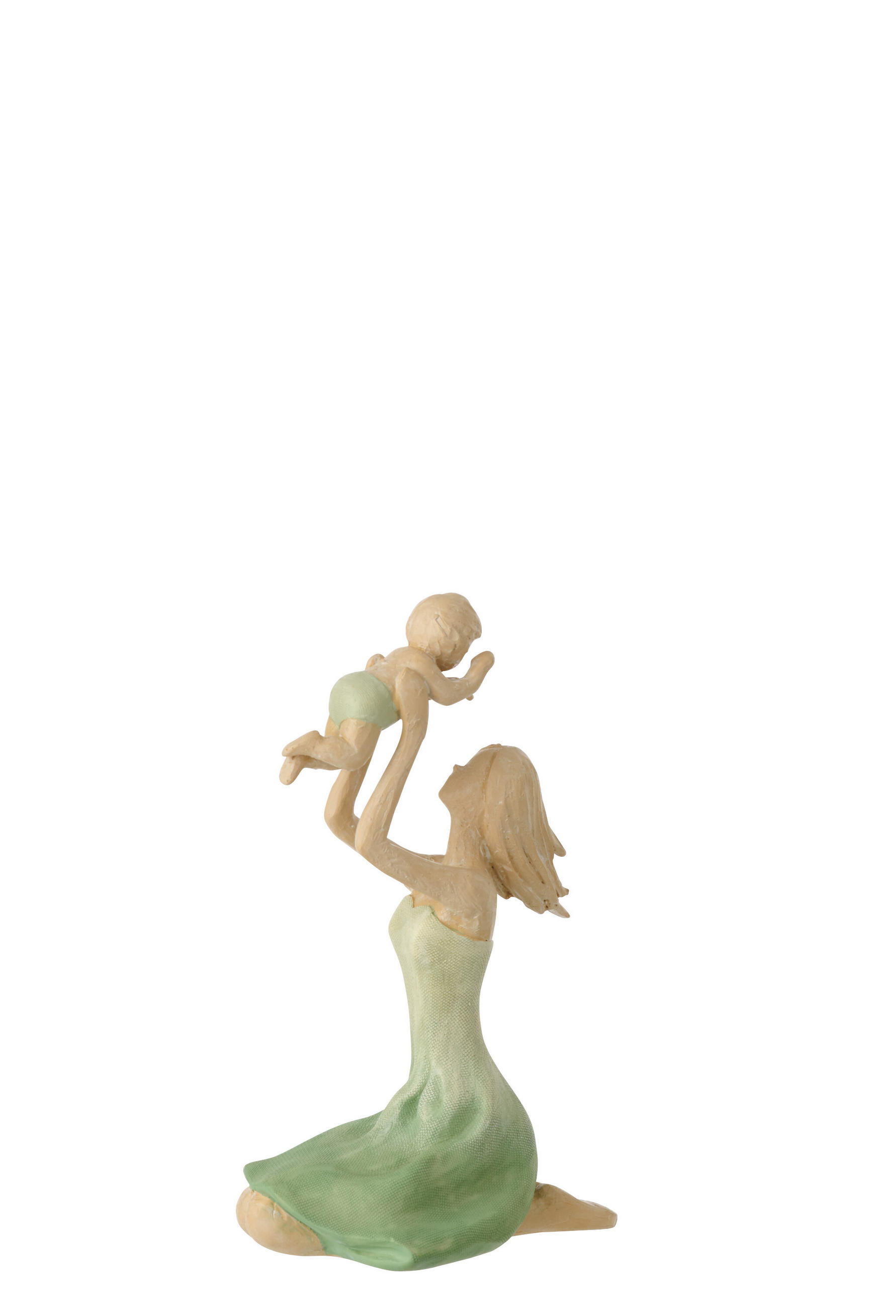 J-Line Figur Grün 9.5x19x12 cm
