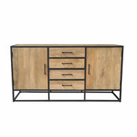 SIDEBOARD Dakota Braun 45/165/85 cm - Braun, Holz (165/85/45cm) - Starfurn
