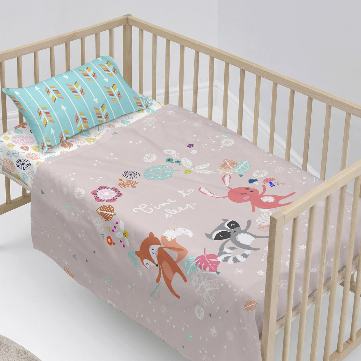 BETTWÄSCHE 2er-Set teiliges fantasy 120x180 cm (kinderbett) mehrfarbig - Multicolor, Textil (120/180cm) - Happy Friday