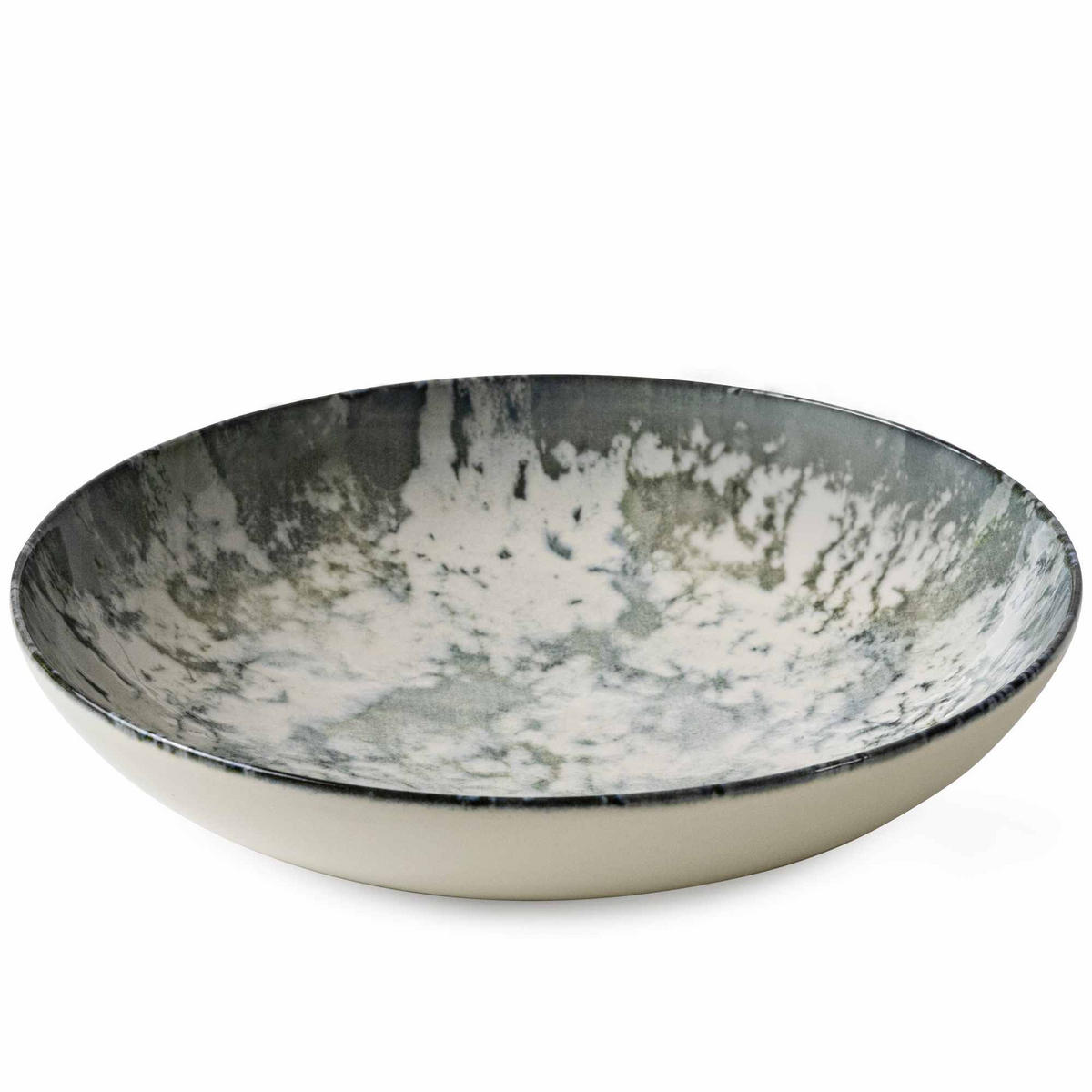 TAFELSERVICE FINGO 6 Personen 18-tlg Hartporzellan - Creme, Keramik (27.5/2/27.5cm) - KONSIMO®