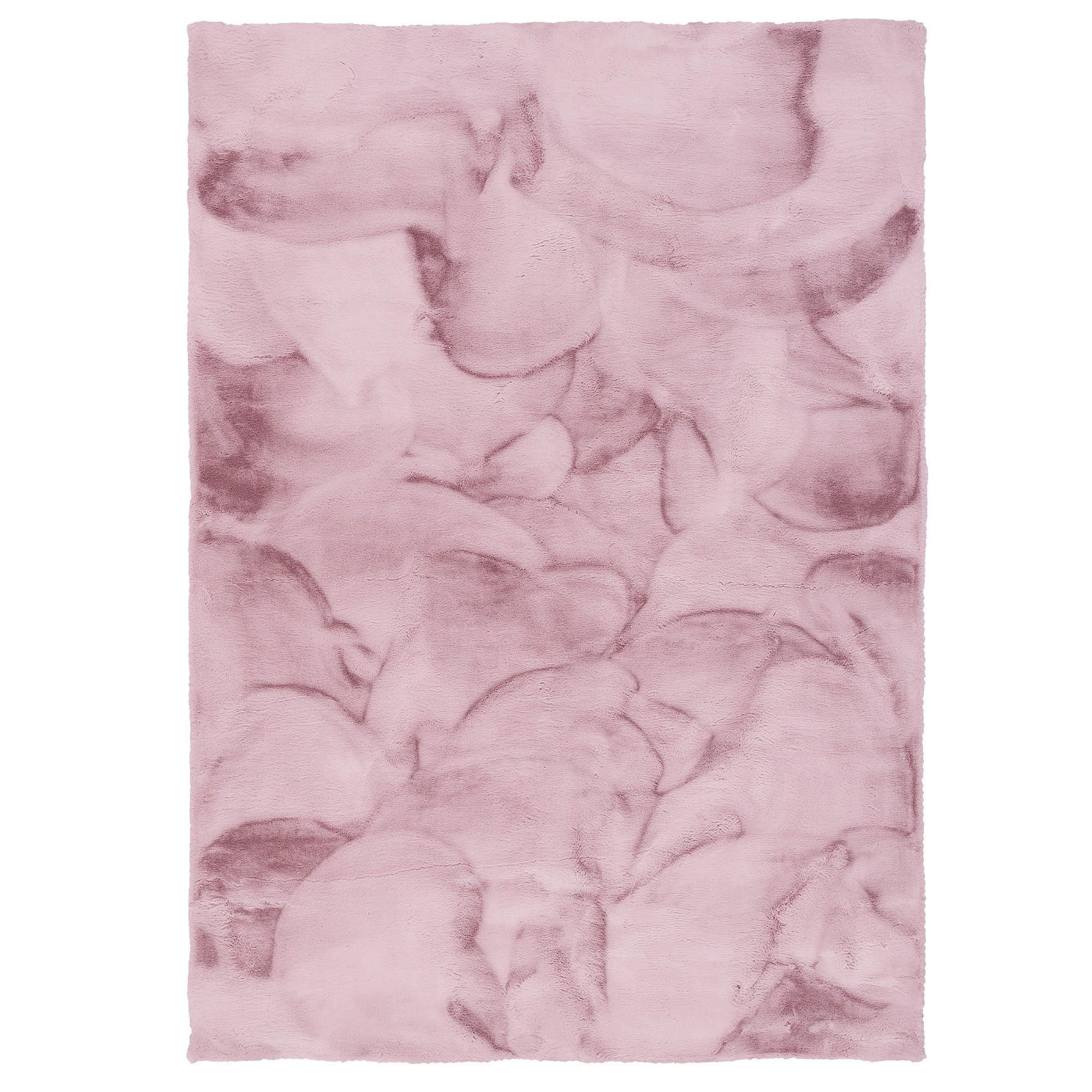 FELLTEPPICH LUXUS SUPER SOFT PLUSH - Flieder, Textil (60/90cm) - Pergamon