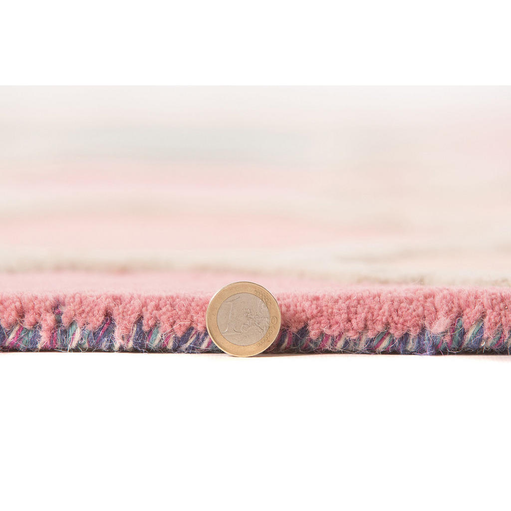 Thumbnail - Kadima Design Wollteppich, Mehrfarbig, Textil, Grafikmuster, Rechteckig, 80x150 cm, in verschiedenen Größen erhältlich, ...