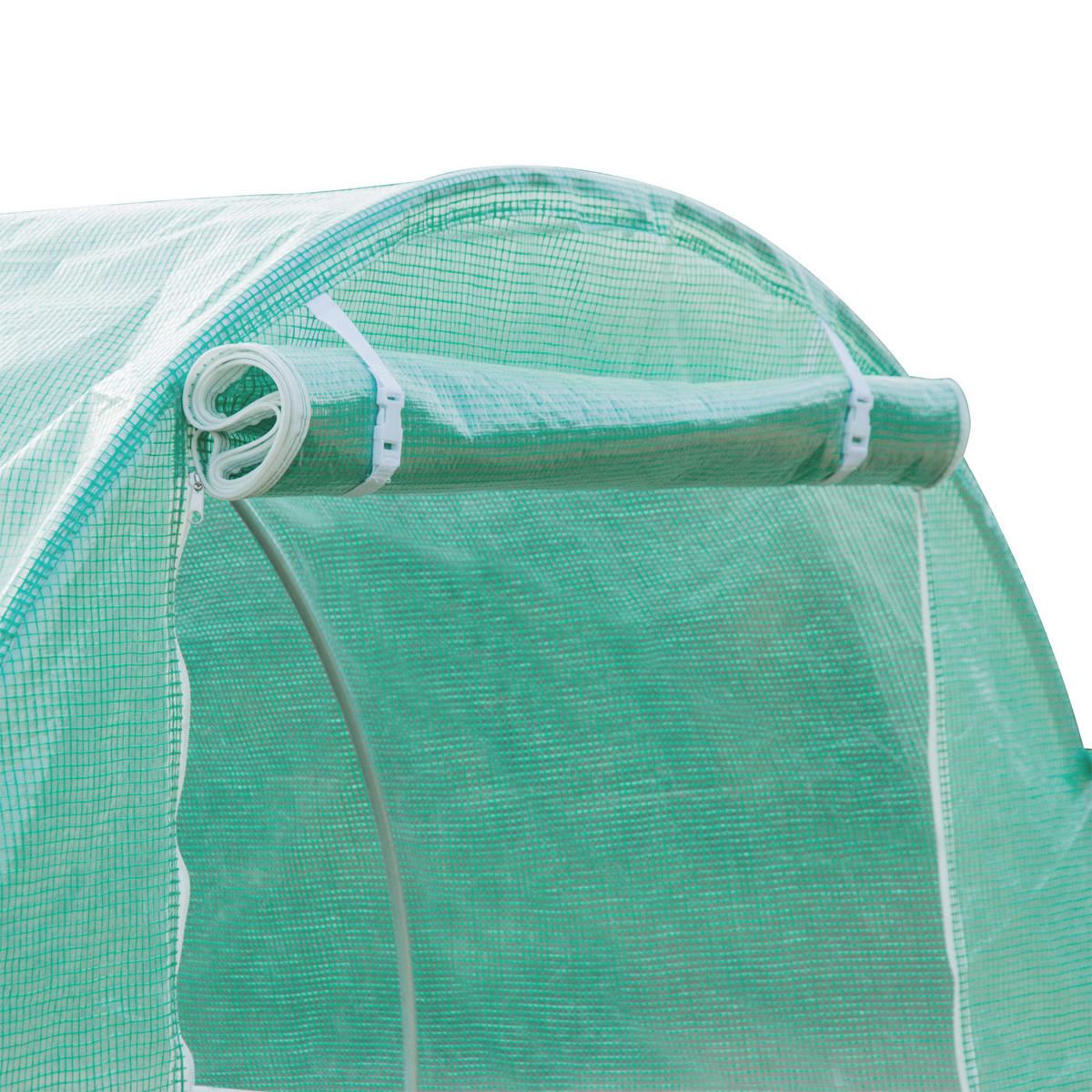 POLYETHYLENFOLIE, Treibhaus Folie, Grün - Grün, Kunststoff (200/200/600cm) - Outsunny