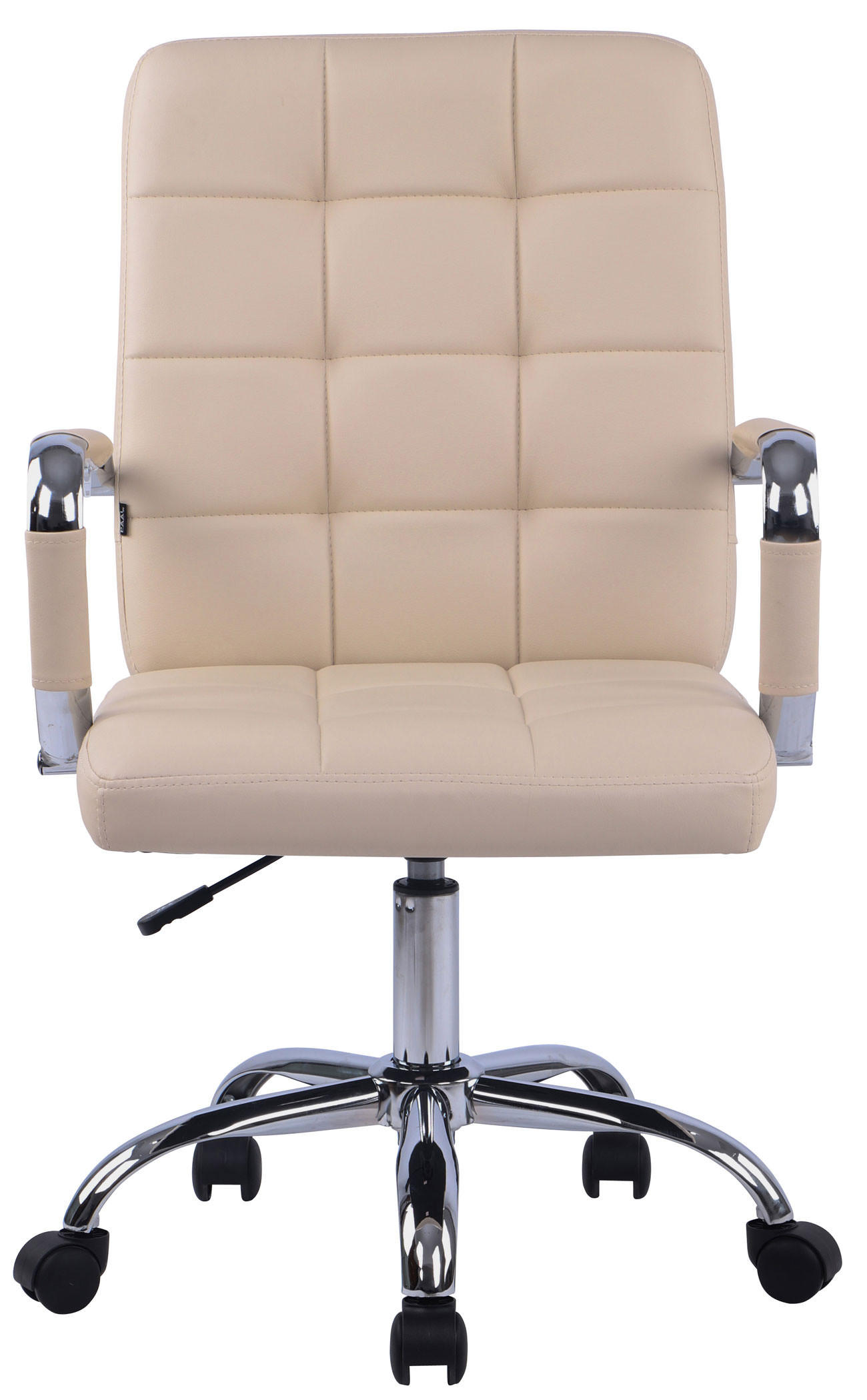 DREHSTUHL Lederlook creme - Creme, Textil/Metall (59/91/63cm) - CLP