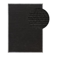 TEPPICH In- & Ou - Schwarz, Kunststoff/Textil (160/1cm) - KUNSTLOFT