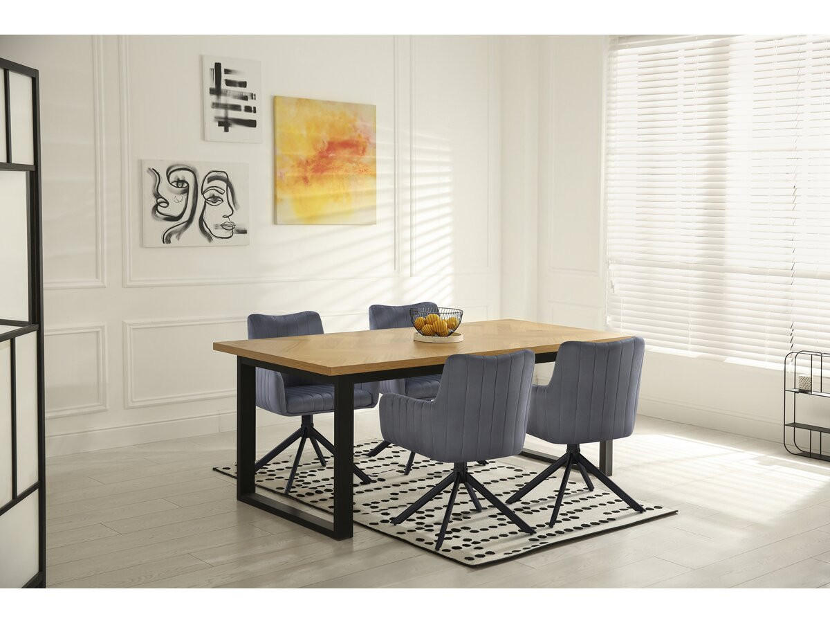 STUHL & BARHOCKER pharell Grau - Grau, Textil (61/87/58cm) - Habitat Garten