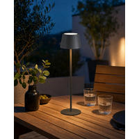 LED Tischlampe 3 in 1 Grau max. 45cm hoch - Grau, Kunststoff (11/11/45cm) - Northpoint