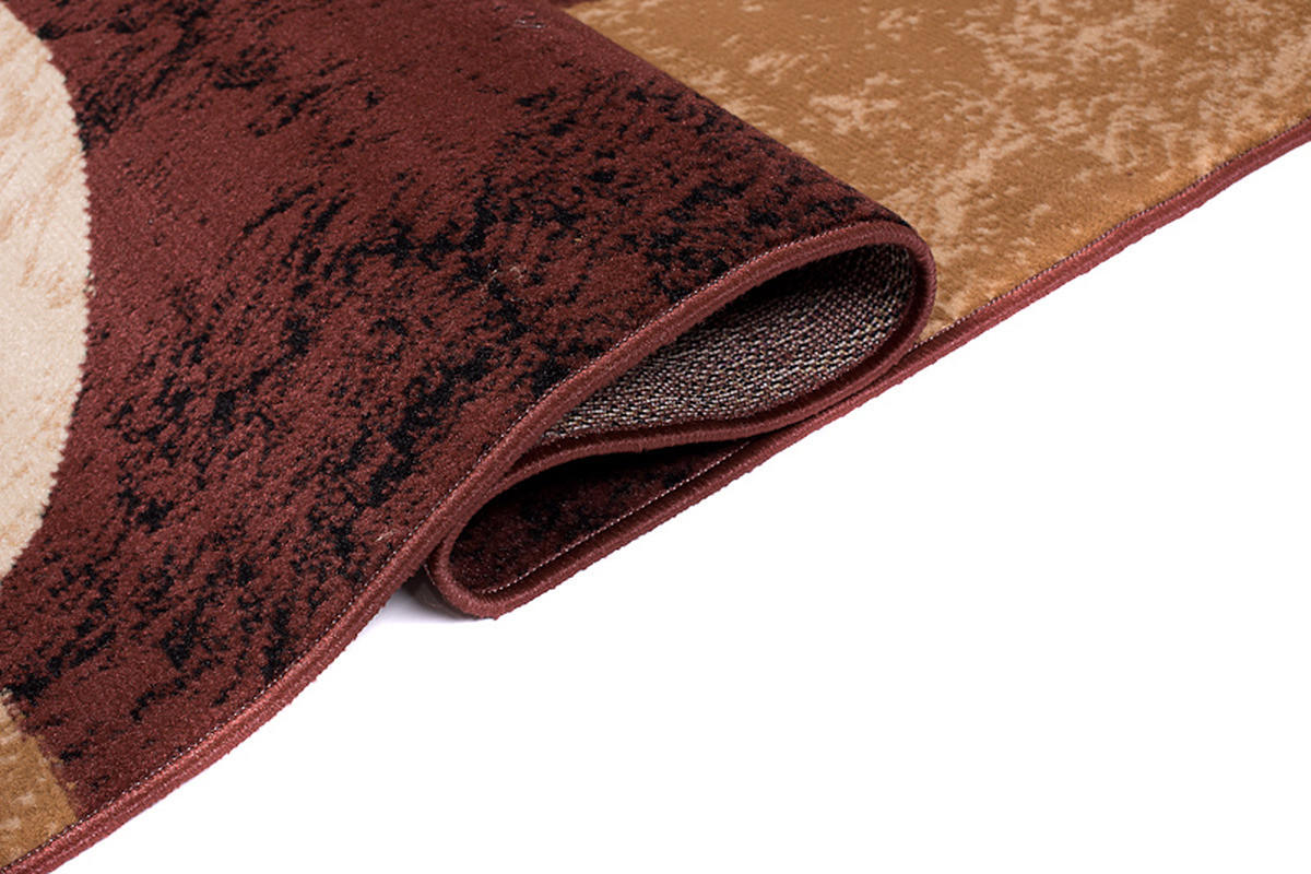 TEPPICH DREAM Braun Creme 130/190 cm - Creme/Braun, Textil (130/190cm) - Tapiso