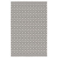 DESIGN Teppich für Innen und Außen schwarz - Schwarz, Textil (200/290cm) - AFK Living